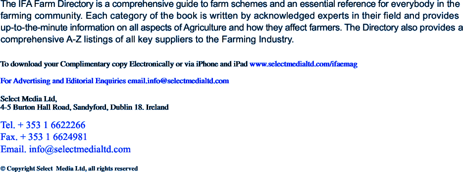 The IFA Farm Directory is